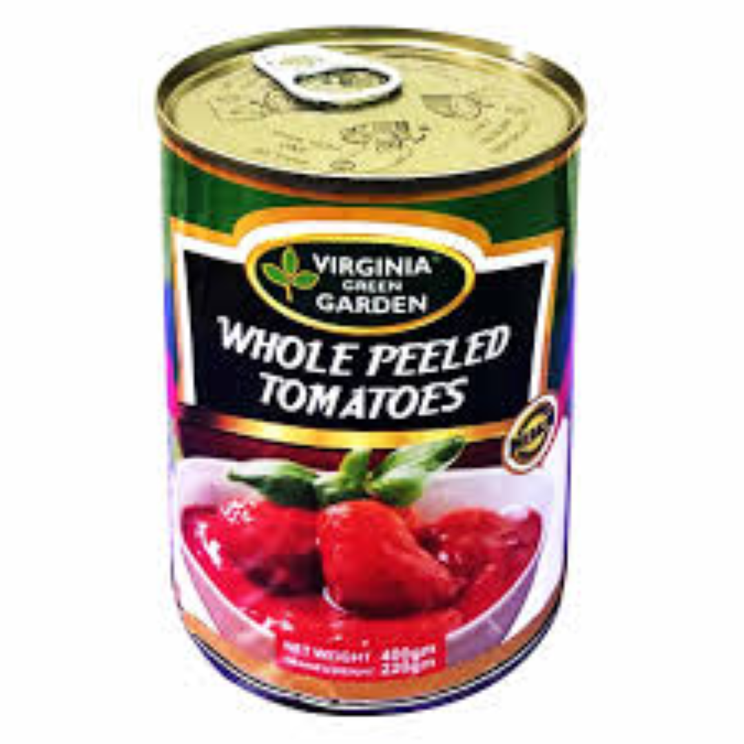 VIRGIAN G.GARDEN WHOLE PEELED TOMATOES 2550G